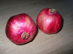 Zwei Granatäpfel